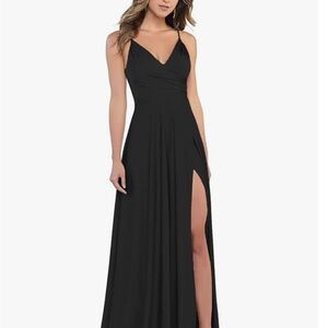 Elegant Black Wedding Dress